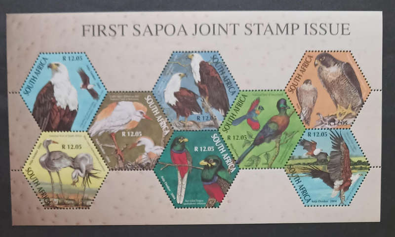 2004 1st Sapoa jiont issue minisheet MNH