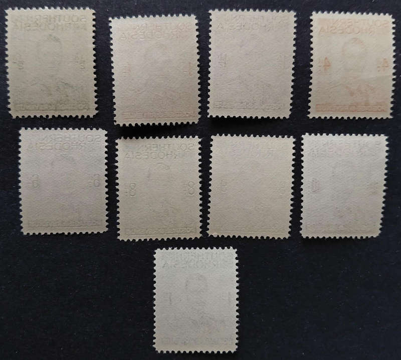 Rhodesian lot of  MNH/LMM sets