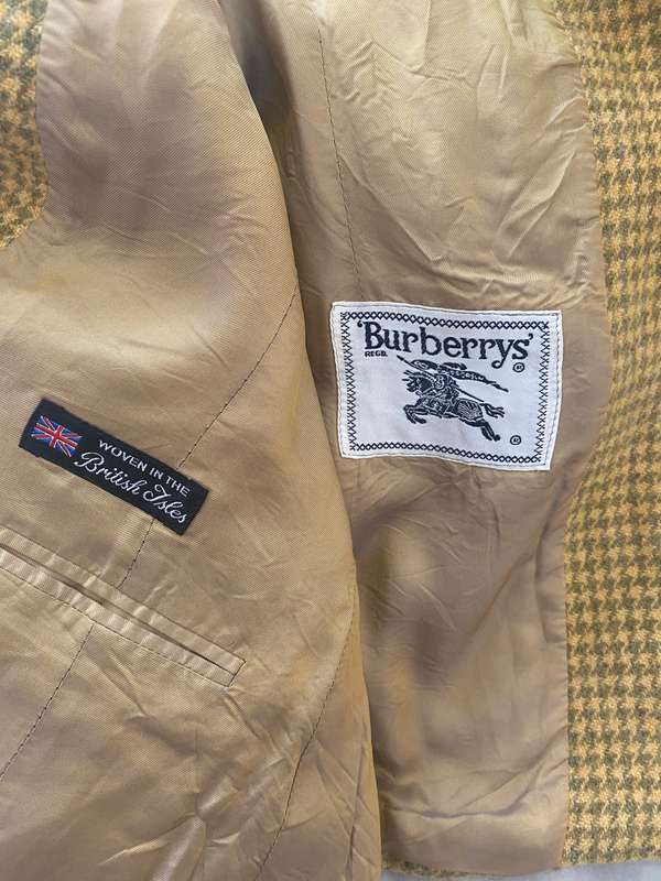 Burberry Yellow Blazer