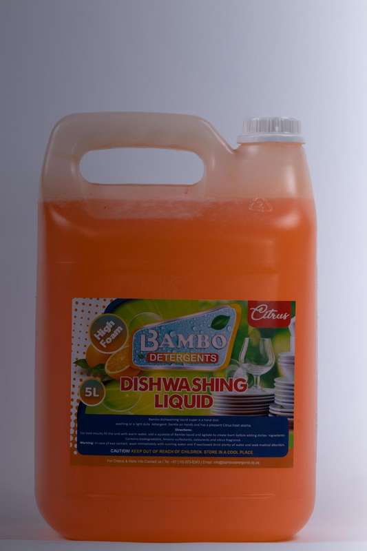 Bambo Detergent  Dishwashing Liquid 5L