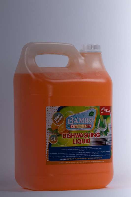 Bambo Detergent  Dishwashing Liquid 5L