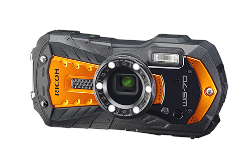 Ricoh WG-70 - 16MP - 5x Zoom - Waterproof Digital Camera