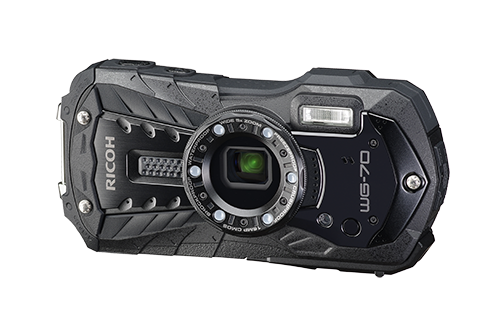 Ricoh WG-70 - 16MP - 5x Zoom - Waterproof Digital Camera
