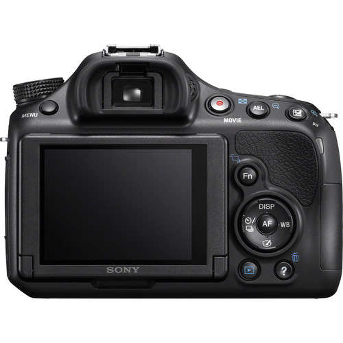 Sony A58 + 18-55mm lens + 55-200mm lens