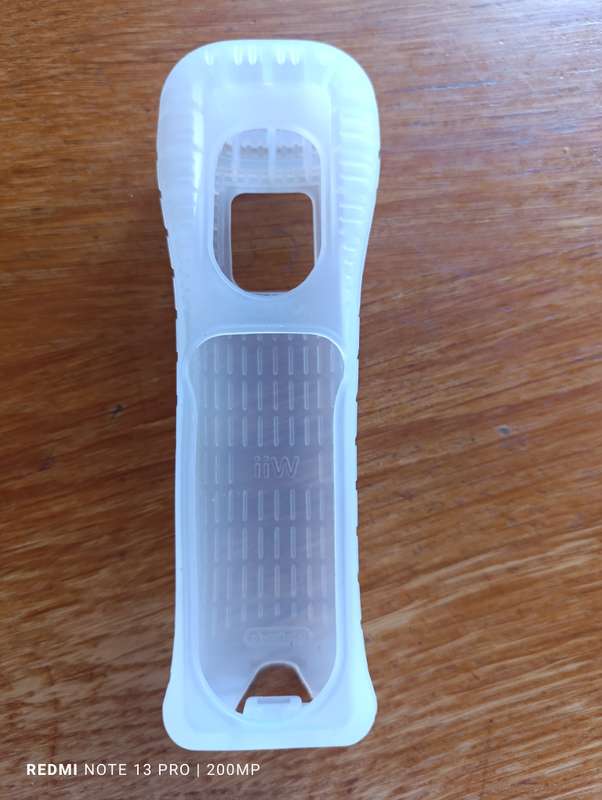 Wii Wand Controller Skin Rubber - Clear