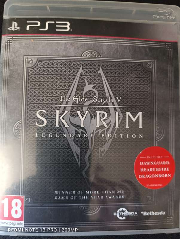 Ps3 The Elder Scrolls V Skyrim Legendary Edition