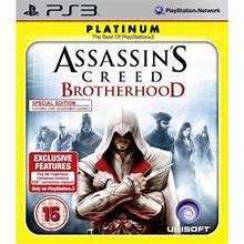Ps3 Assassin's Creed Brotherhood Special Edition Platinum