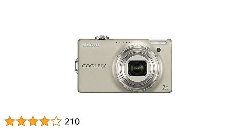 Nikon Coolpix S6000 - 14.2MP - 7x Zoom - Digital Camera