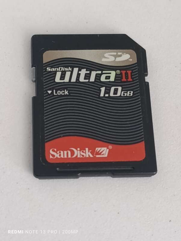SanDisk Ultra ll 1GB SD Card