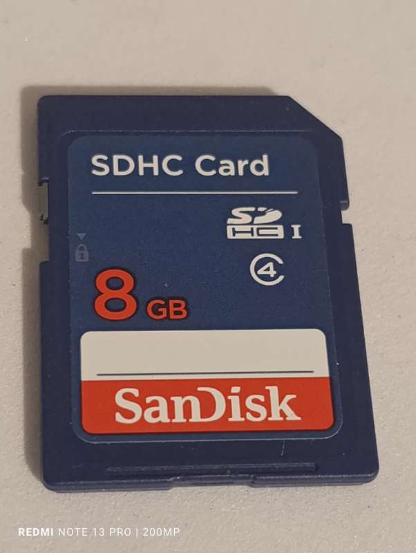 SanDisk SDHC Card 8GB