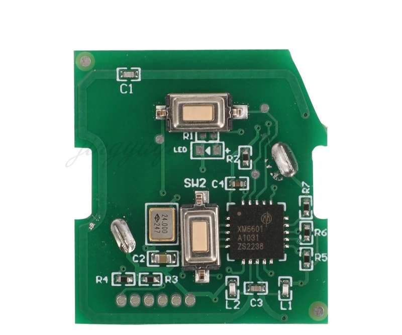 Nissan Almera/Micra/Xtrail etc Blank Key + Circuit board