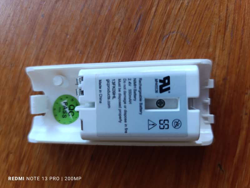 Battery Pack for Wii Controller 550mAh Rechargeable