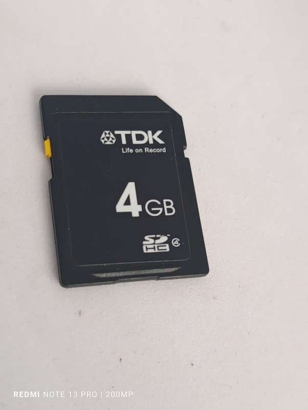 TDK 4GB SDHC
