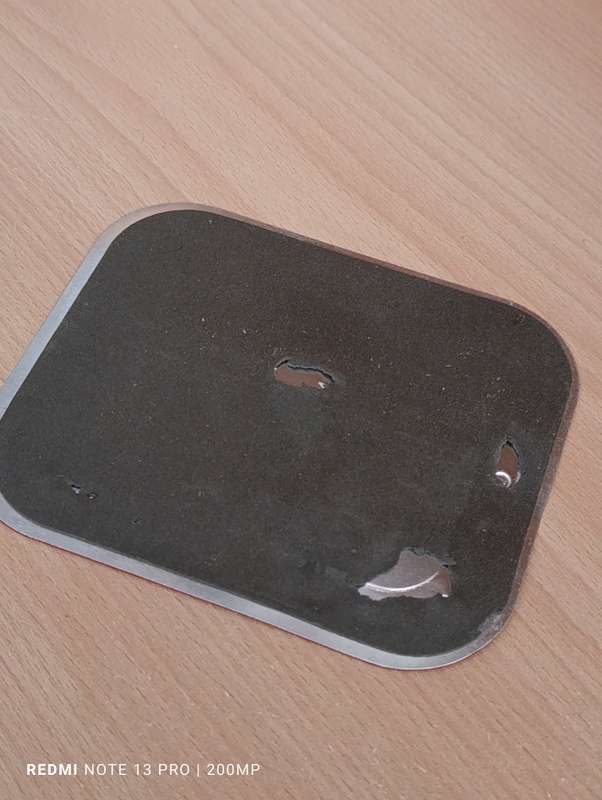 Opel Fuel Cap Decal Sticker (metal)
