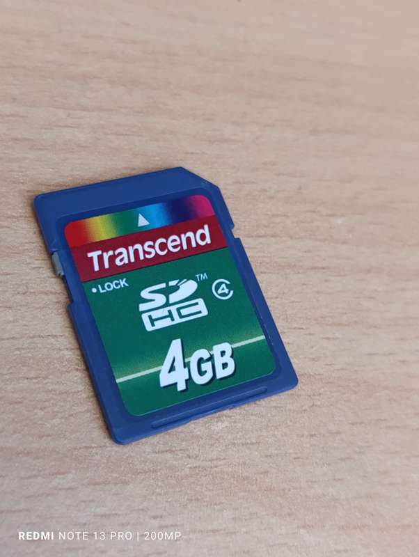 Transcend 4GB SDHC
