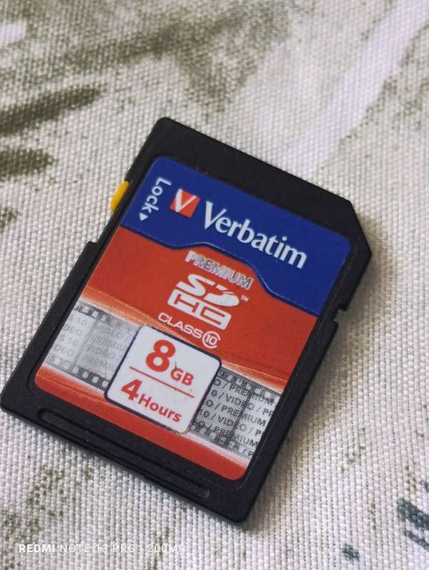 Verbatim 8GB SDHC