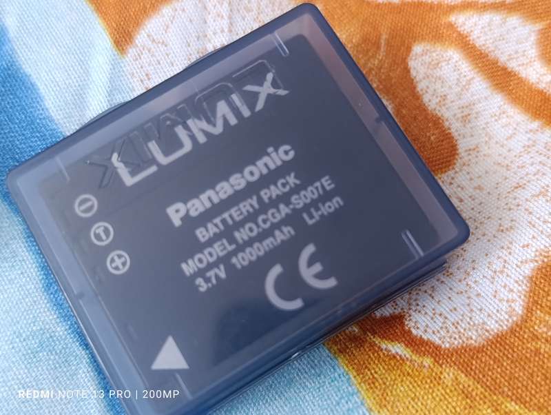 Panasonic Lumix CVA-S007E Battery Pack