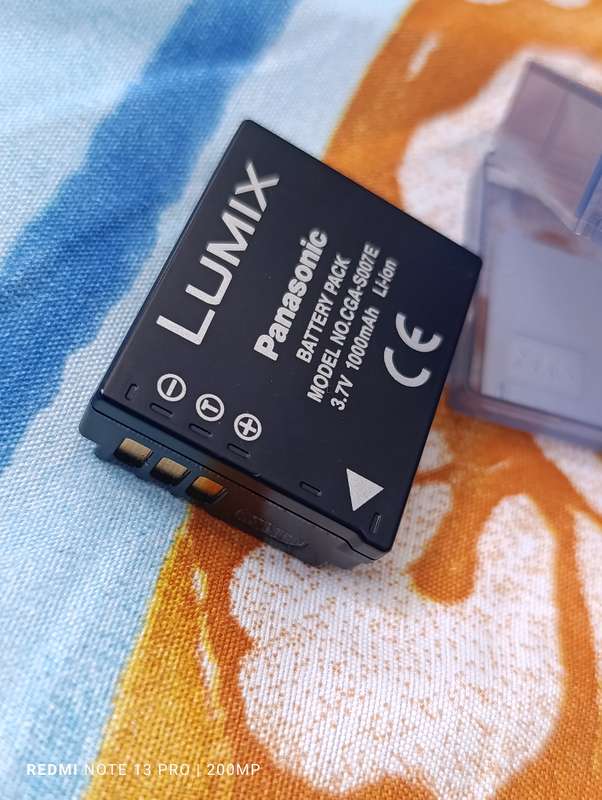 Panasonic Lumix CVA-S007E Battery Pack