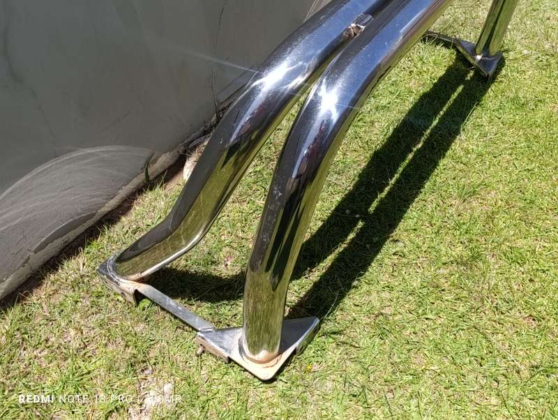 Nissan Navara D40 Chrome Rollbar