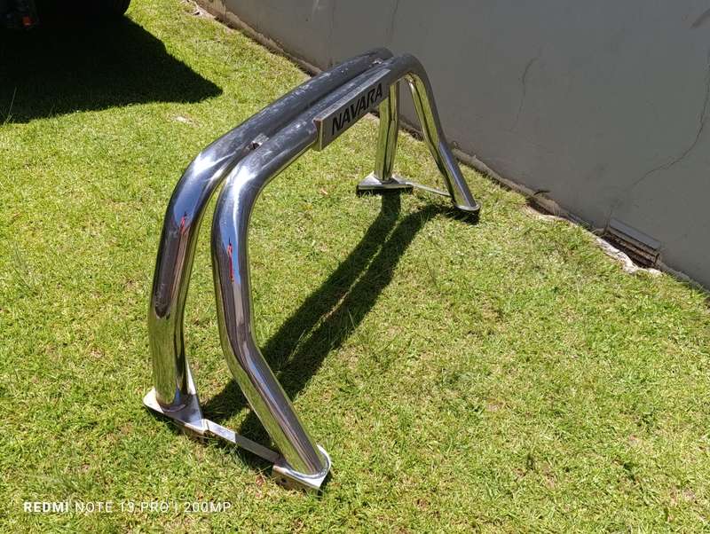 Nissan Navara D40 Chrome Rollbar