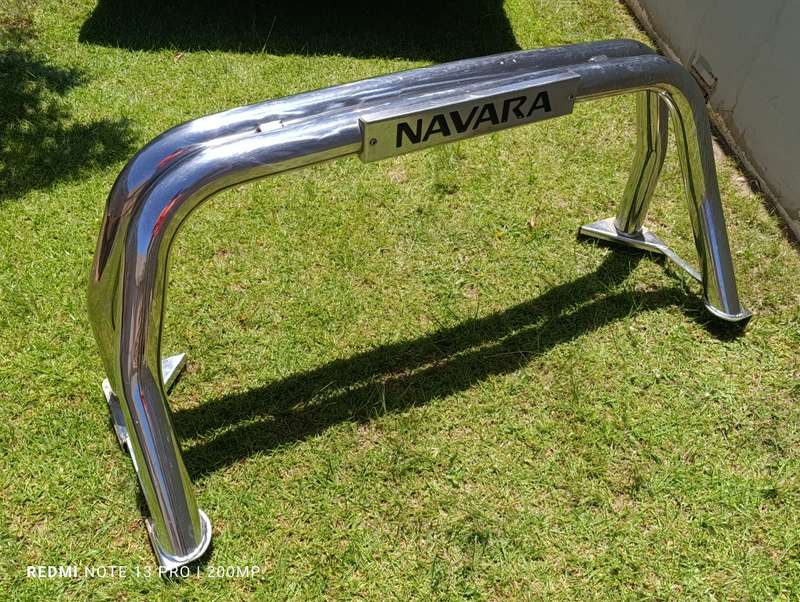 Nissan Navara D40 Chrome Rollbar