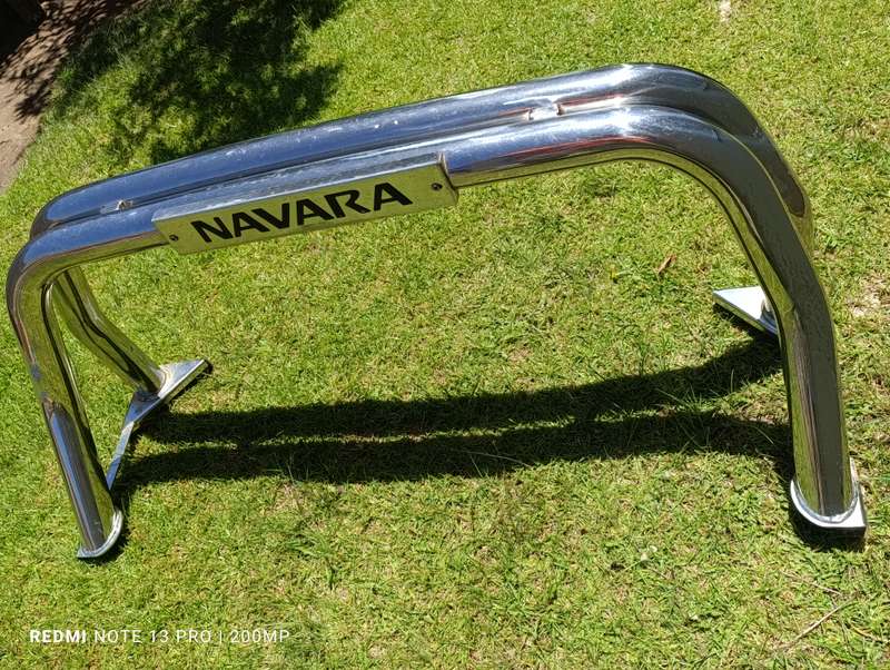 Nissan Navara D40 Chrome Rollbar