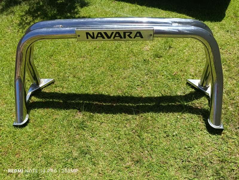 Nissan Navara D40 Chrome Rollbar