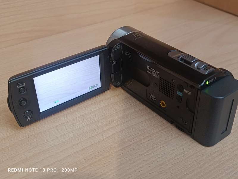 Sony CyberShot DCR SX22E Camcorder - 60x Zoom