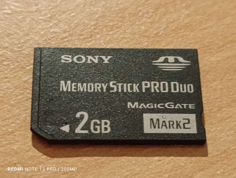 Sony Memory Stick Pro Duo 2GB
