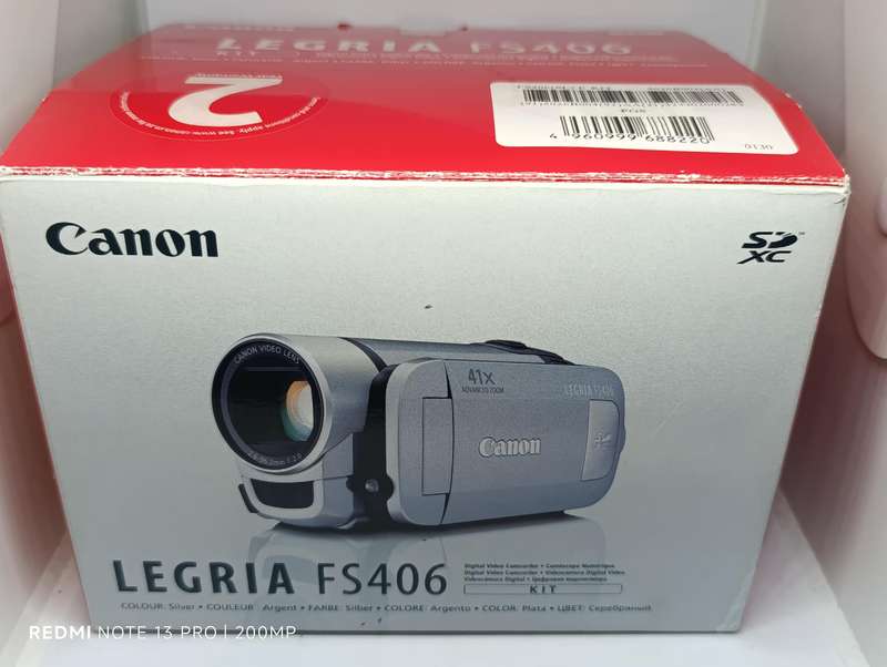 Canon LEGRIA FS-406 - Camcorder - 41x Optical Zoom