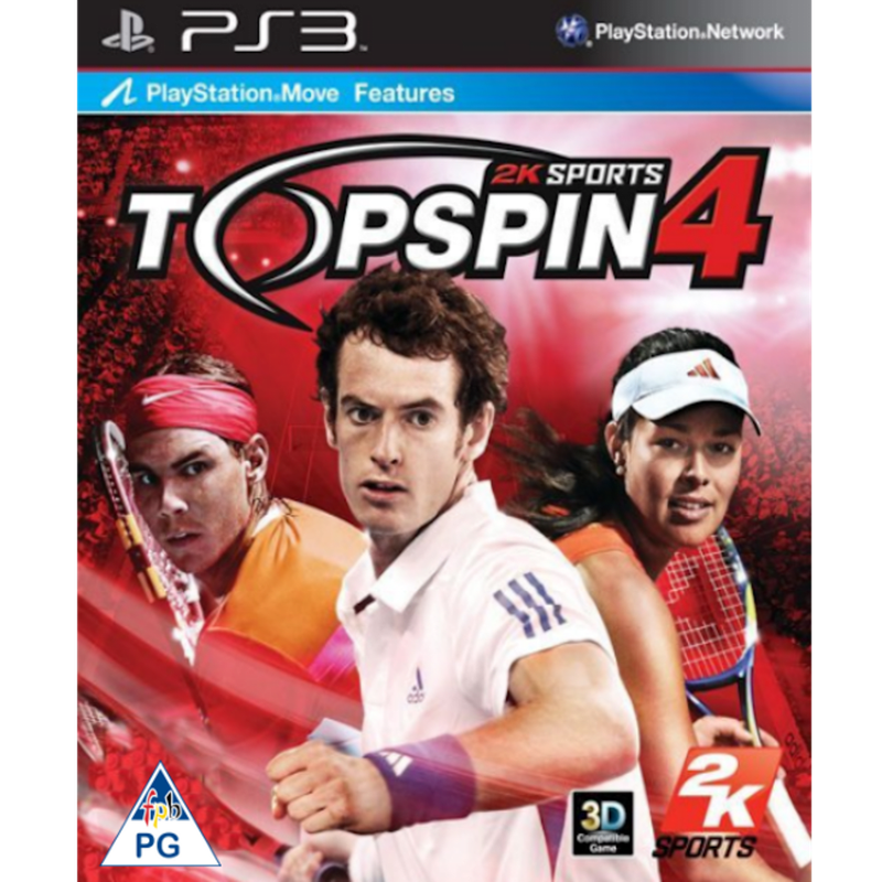 Ps3 Top Spin 4 Disc Only