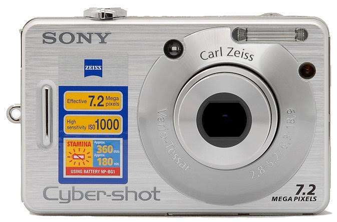 Sony Cyber-Shot W70 - 7.2MP - 3x Zoom - Digital Camera