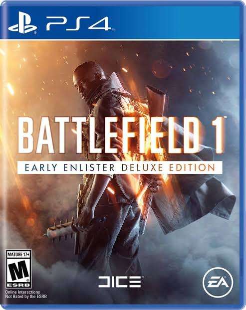 Ps4 Battlefield 1 Early Enlister Deluxe Edition