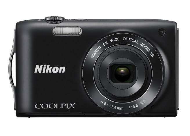 Nikon Coolpix S3300 - 16MP - 6x Zoom - Digital Camera