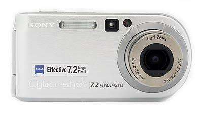 Sony Cybershot DSC-P200 - 7.2MP - 3x Zoom - Digital Camera
