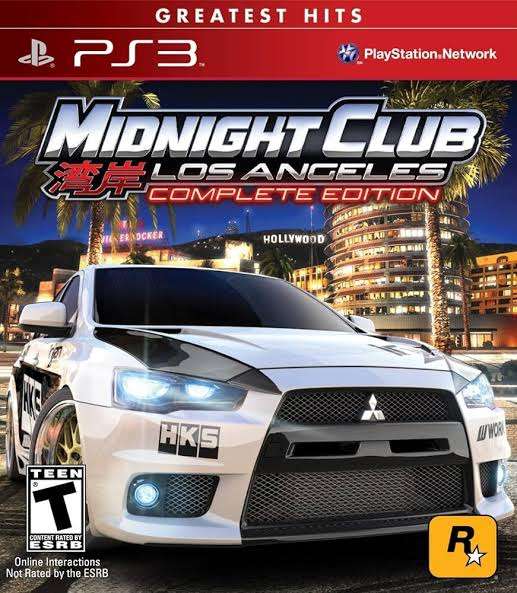 Ps3 Midnight Club Los Angeles Complete Edition