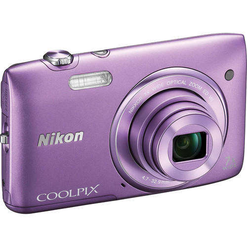 Nikon Coolpix S3500 - 20.1MP - 7x Zoom - Digital Camera