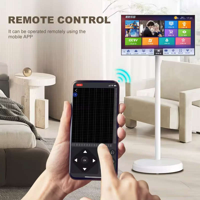 Ulive 21,5-inch Portable Smart TV, Touch Screen UHD Monitor
