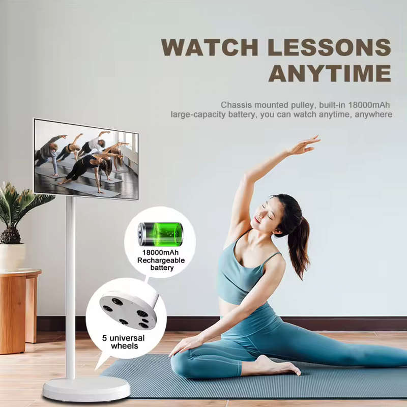 Ulive 21,5-inch Portable Smart TV, Touch Screen UHD Monitor