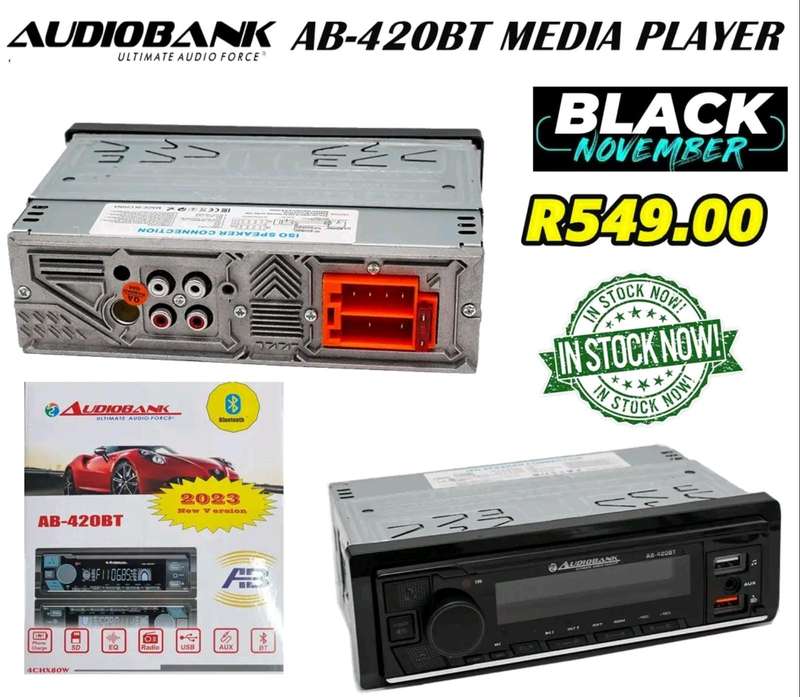Audio Bank AB-240 BT Single Din Bluetooth Car Radio