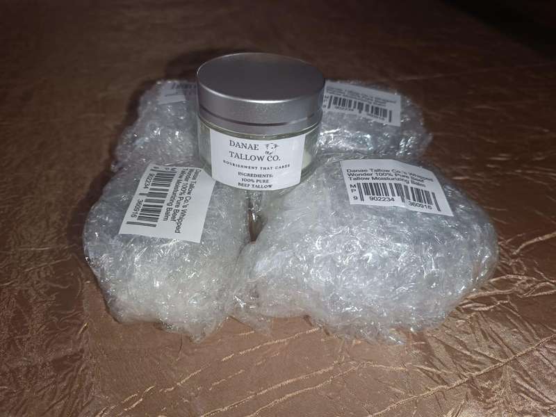  AUCTION: 5x 30ml Whipped Beef Tallow Balms  100% Natural | Handmade | Halal Certified 