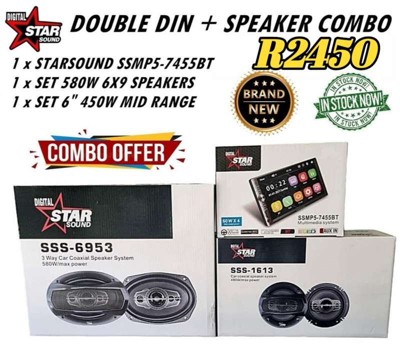 Total Sound Upgrade: Digital Star Double DIN Combo