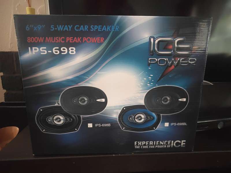 Ice Power IPS-698 800W 5-Way 6x9 Speakers: Maximize Your Car's Sound