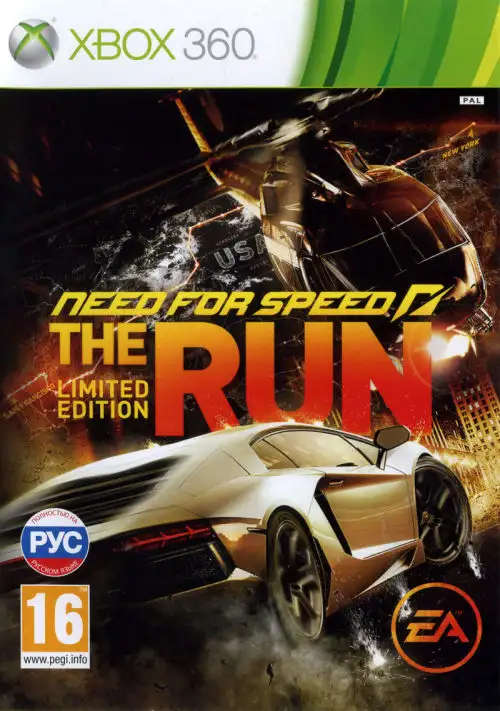 Need For Speed The Run Limited Edition Xbox 360