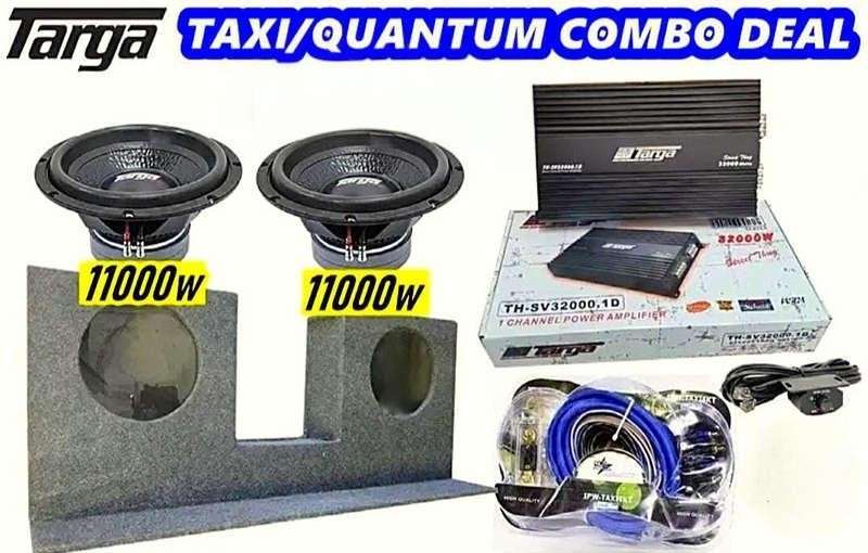 Targa Dual 12 inch 32 000W Toyota Quantum Sound Combo