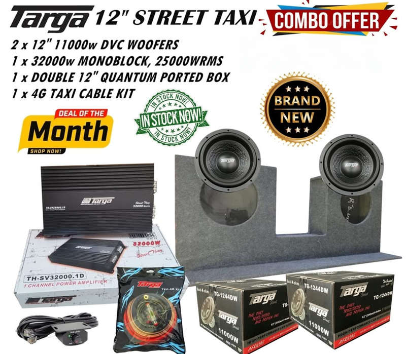Targa 12" STREET TAXI Combo