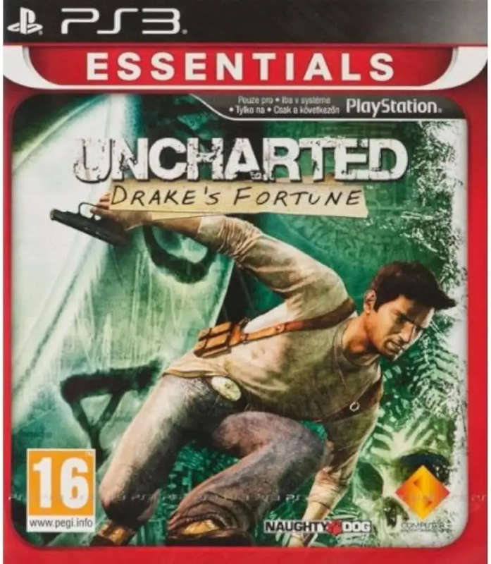 Uncharted Drake's Fortune Essentials PS3 Loose Disc