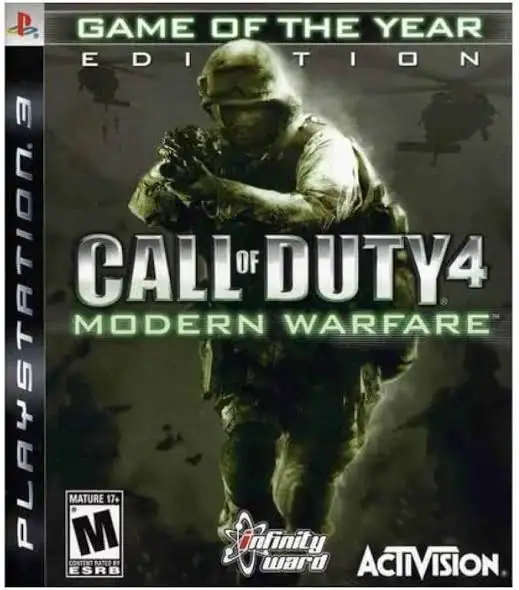 Call Of Duty 4 Modern Warfare Game Of The Year Edition PS3