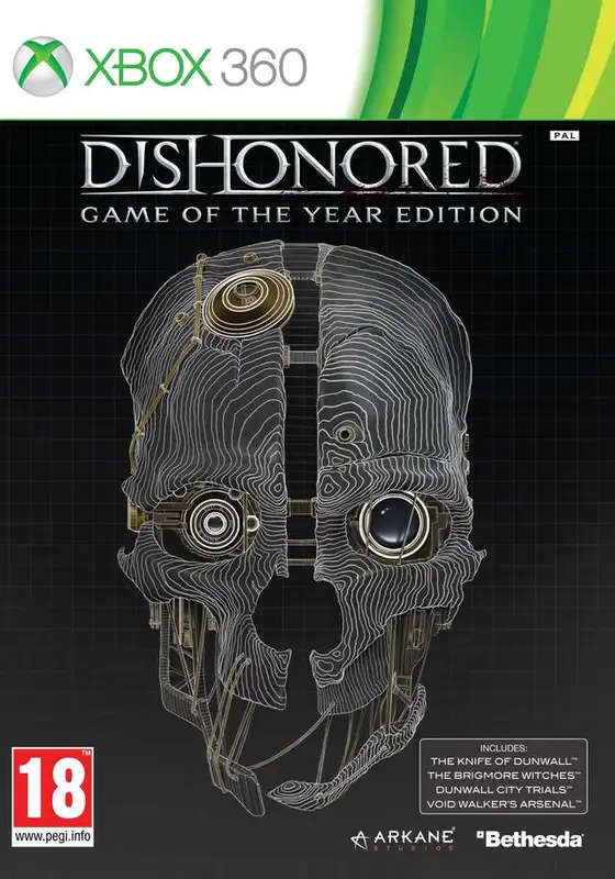 Dishonored Game Of The Year Edition Xbox 360