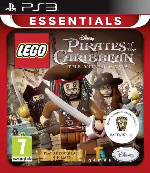 LEGO Disney Pirates Of The Caribbean The Video Game PS3